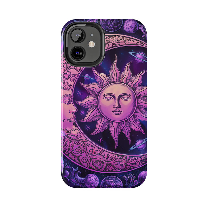 Tough Phone Cases - Purple Moon