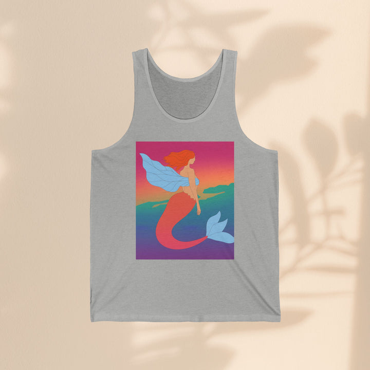 Unisex Jersey Tank - Angel Mermaid
