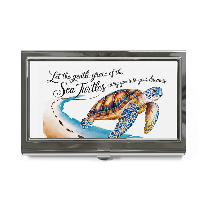 Business Card Holder - Sea Turtles