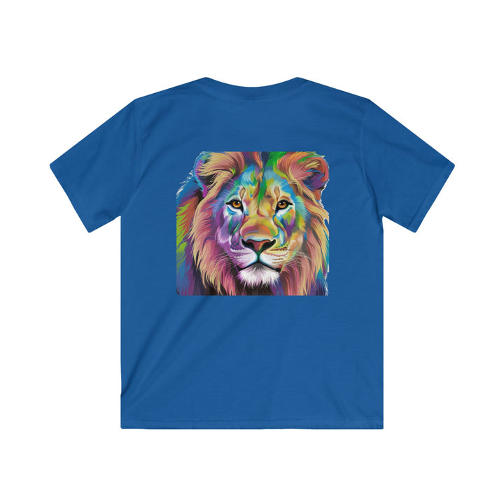 Kids Softstyle Tee - Lion's Head