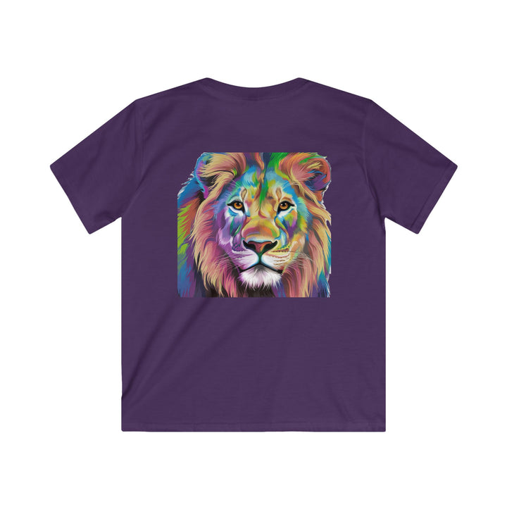 Kids Softstyle Tee - Lion's Head