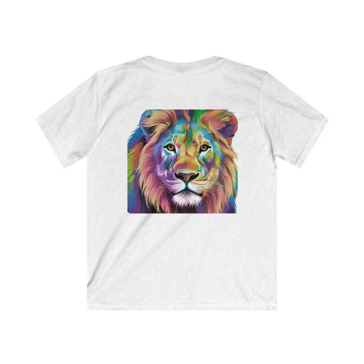 Kids Softstyle Tee - Lion's Head