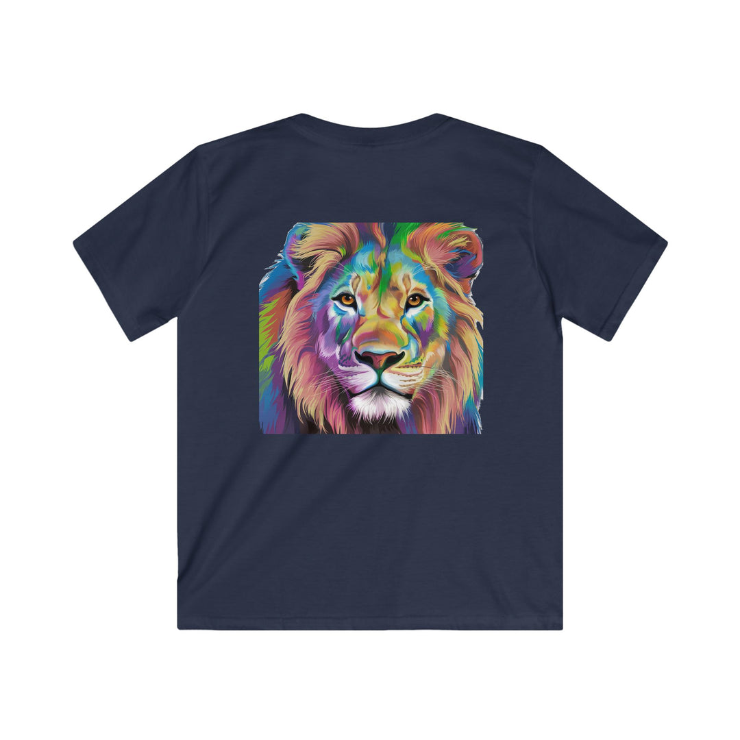 Kids Softstyle Tee - Lion's Head