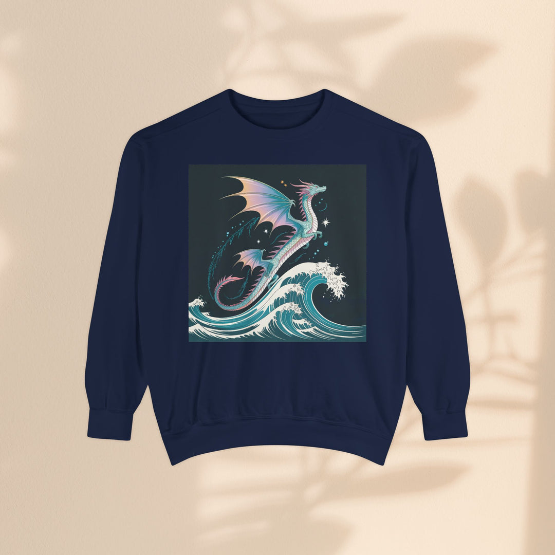 Mythical Dragon Wave Sweatshirt
