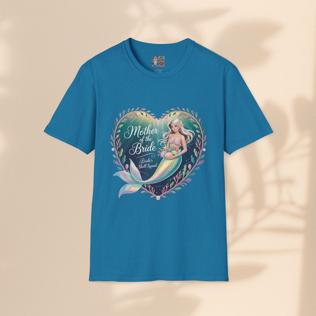 Mother of the Bride Mermaid Unisex Softstyle T-Shirt