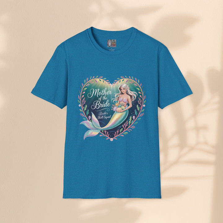 Mother of the Bride Mermaid Unisex Softstyle T-Shirt