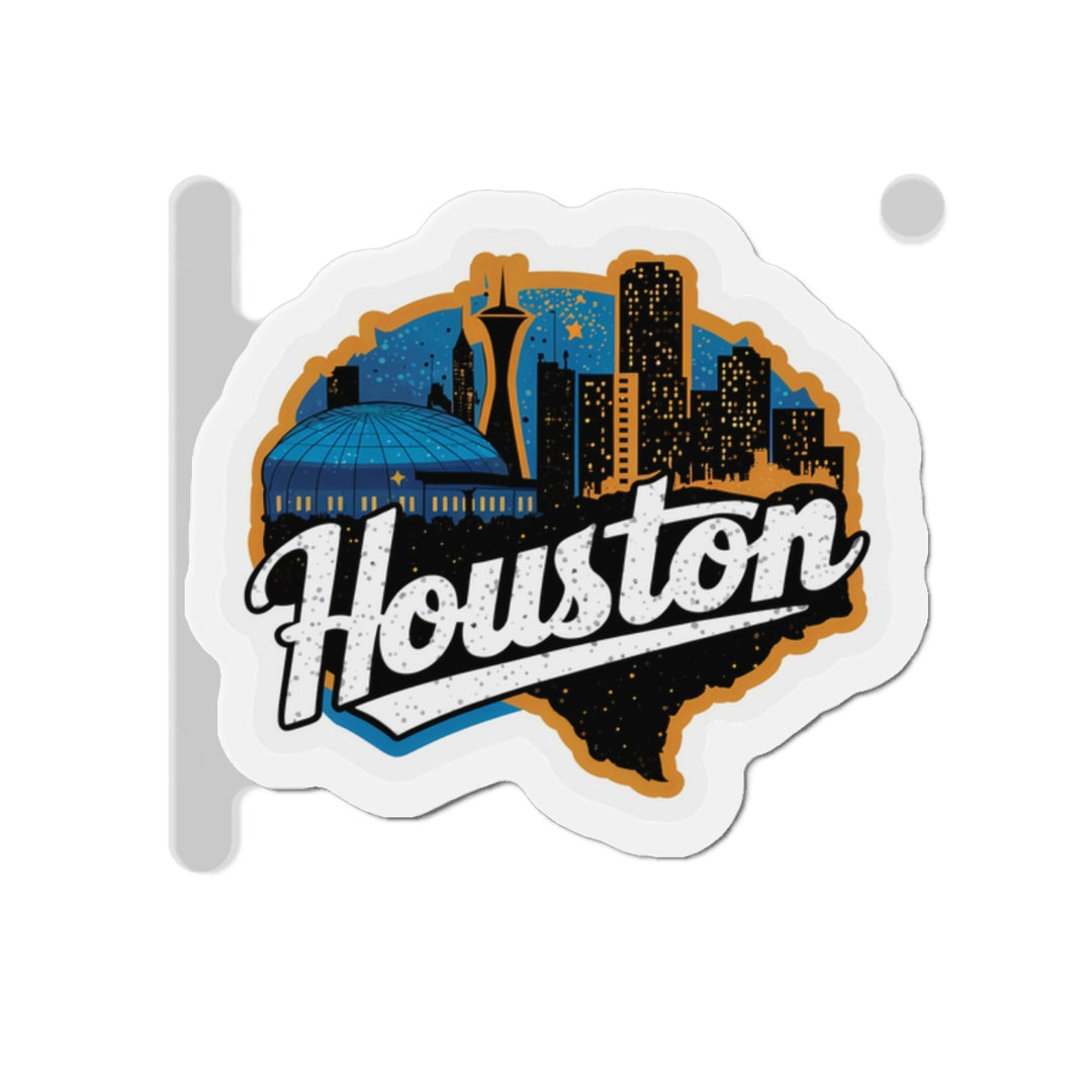 Die-Cut Magnets - Houston Texas