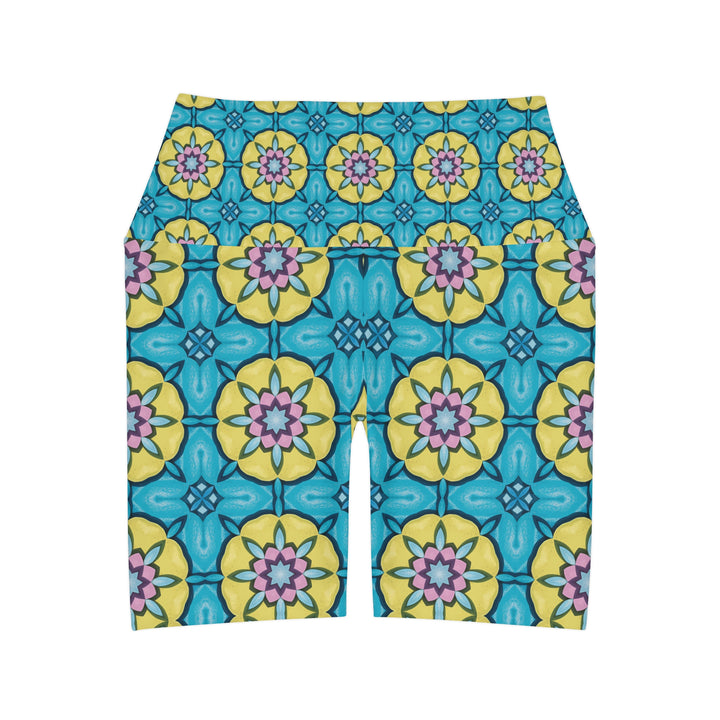 High Waisted Yoga Shorts - MNMs Pattern