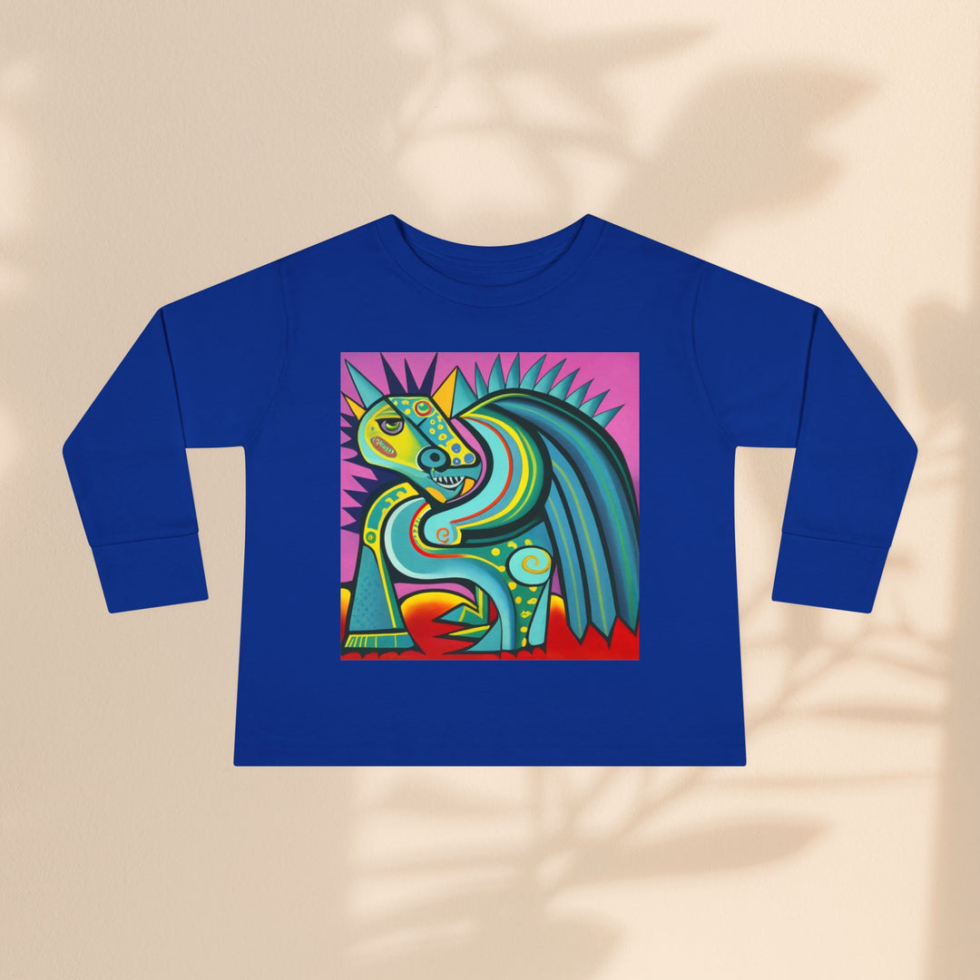 Toddler Long Sleeve Tee - Mod Dragon