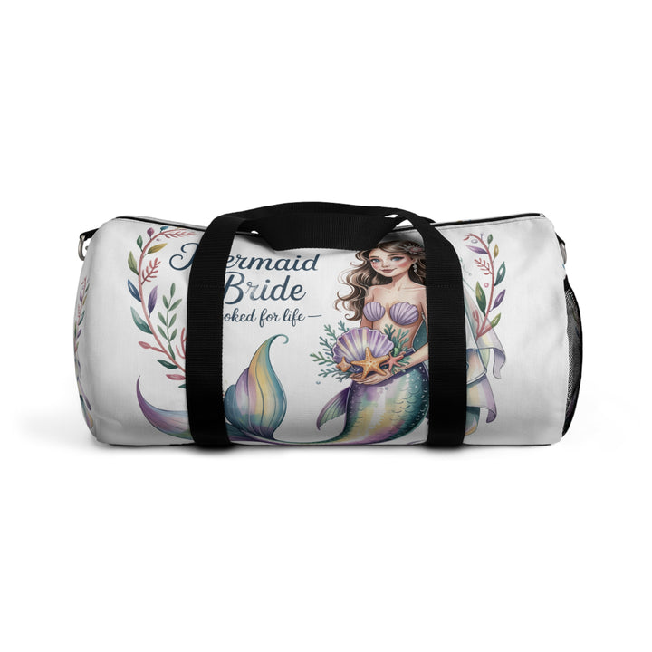 Mermaid Bride Duffel Bag – Bachelorette Party, Beach Getaway & Bride-to-Be Gift