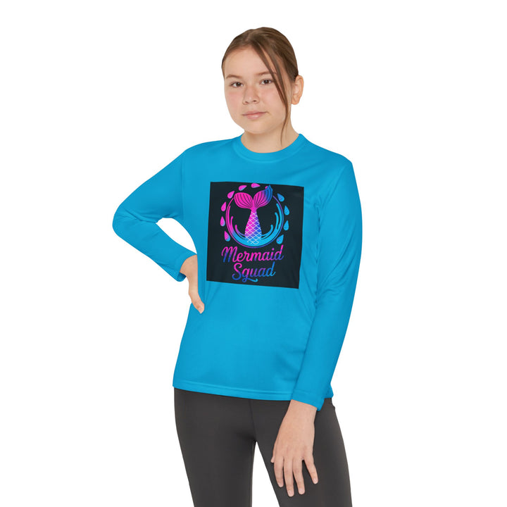 Youth Long Sleeve Competitor Tee - Mermaid Squad