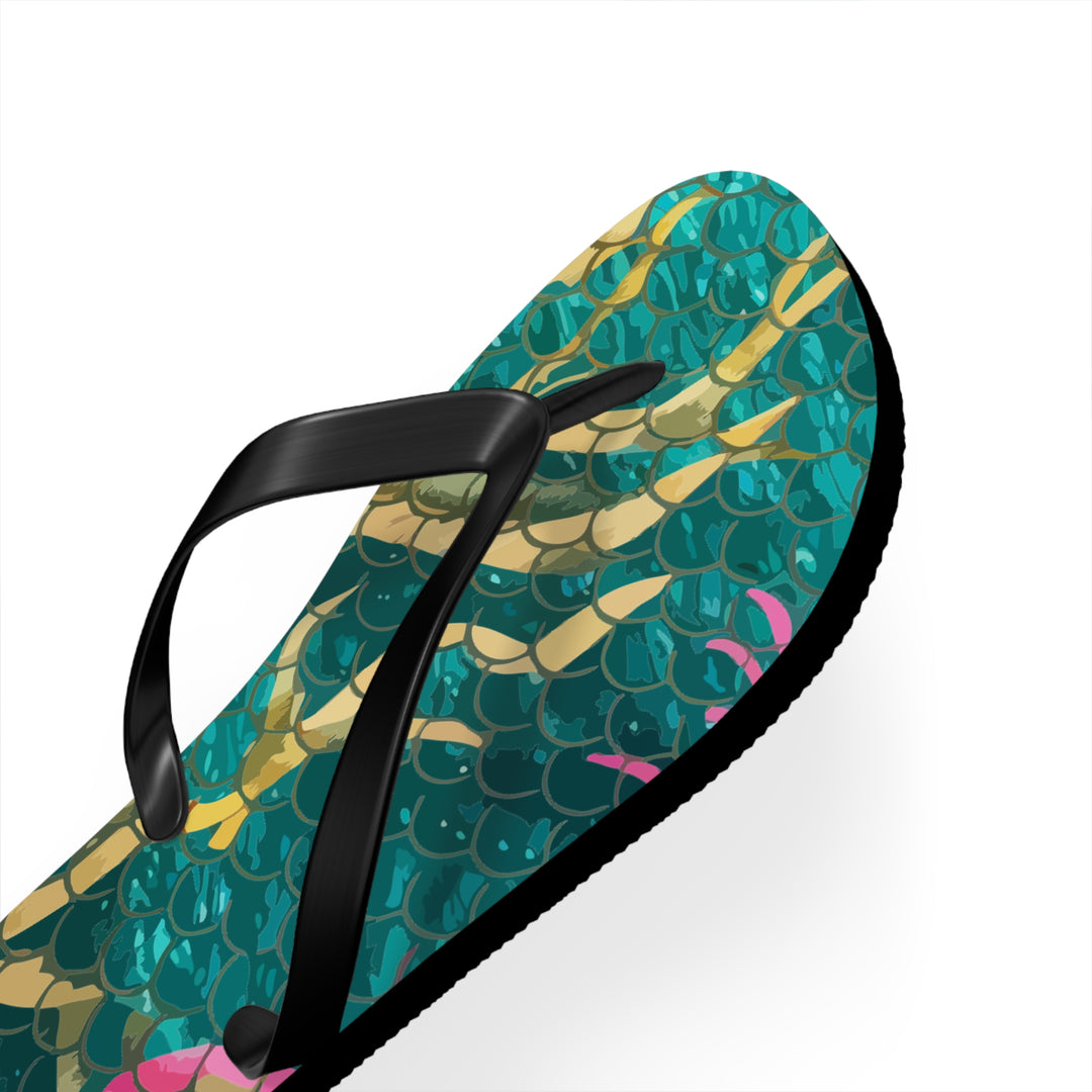 Flip Flops - Mermaid Scale Net