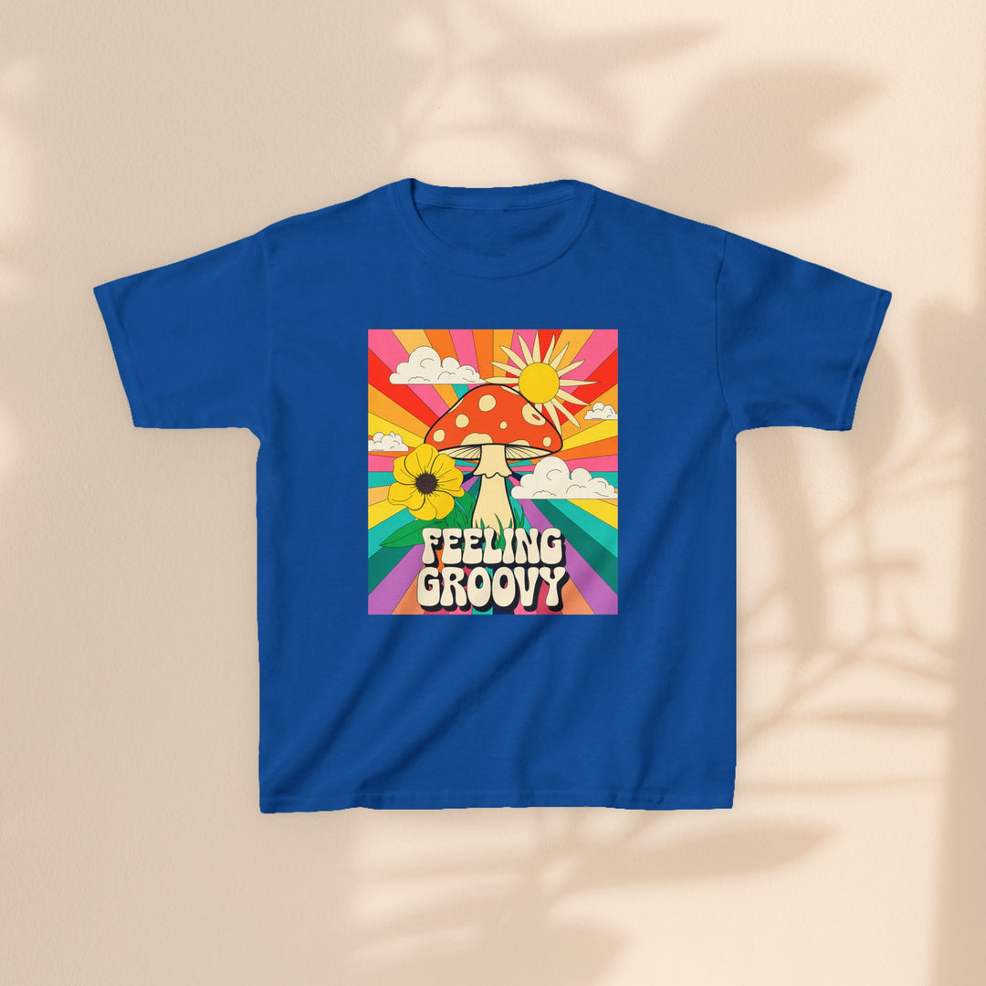 Kids Heavy Cotton™ Tee - Feeling Groovy