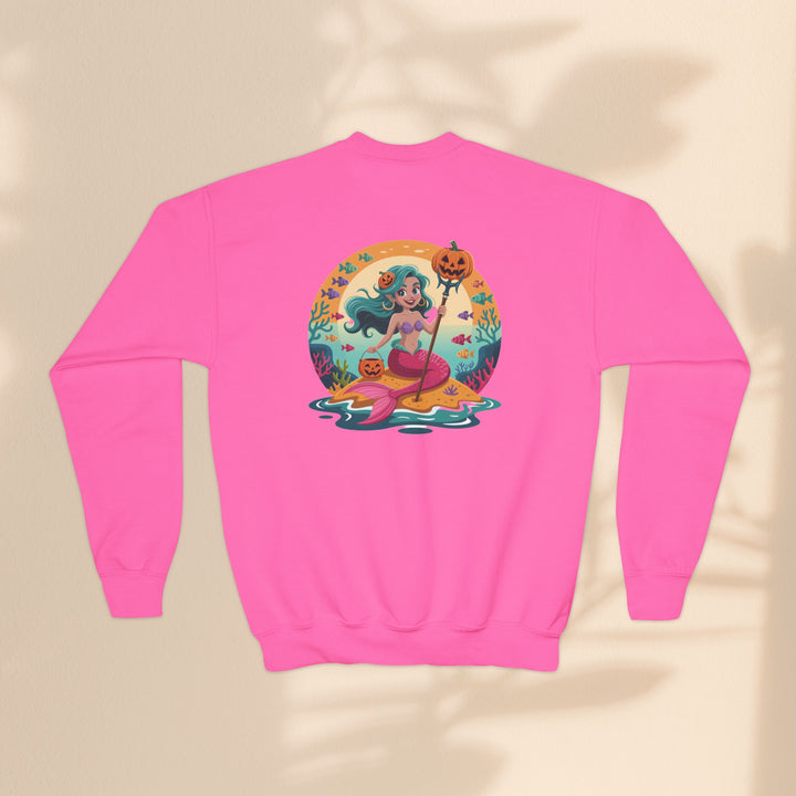 Enchanting Mermaid Halloween Youth Sweatshirt