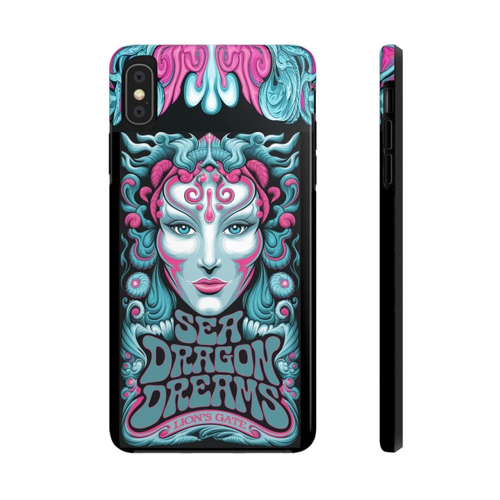 Tough Phone Cases - Sea Dragon Dreams Psychedelic