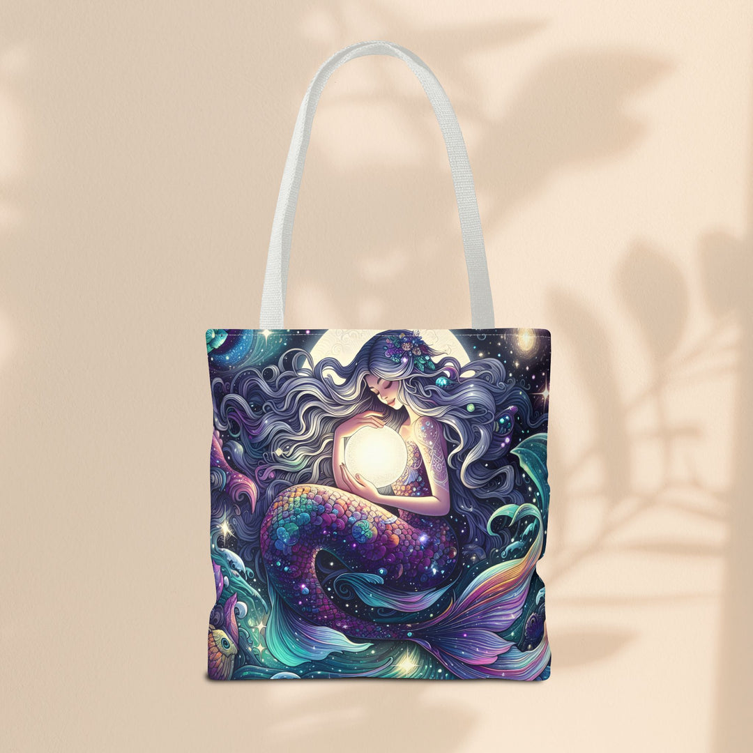 Celestial Mermaid Secret Tote Bag – Stylish Reusable Beach Trip Bag