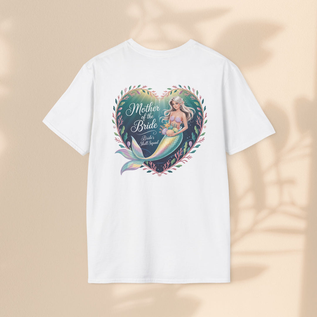 Mother of the Bride Mermaid Unisex Softstyle T-Shirt