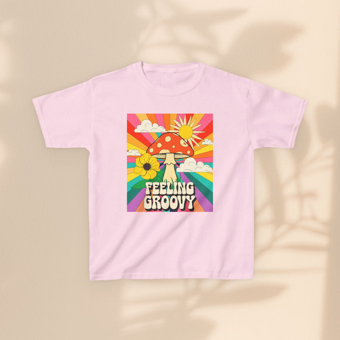 Kids Heavy Cotton™ Tee - Feeling Groovy