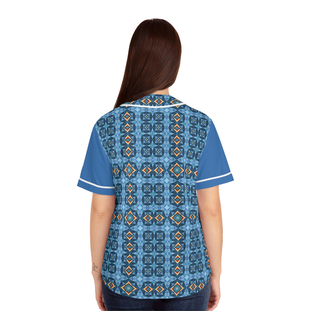 Women's Baseball Jersey - Isis Goddess