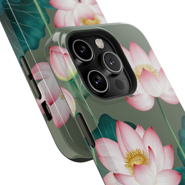 Impact-Resistant Cases - Lotus Flowers