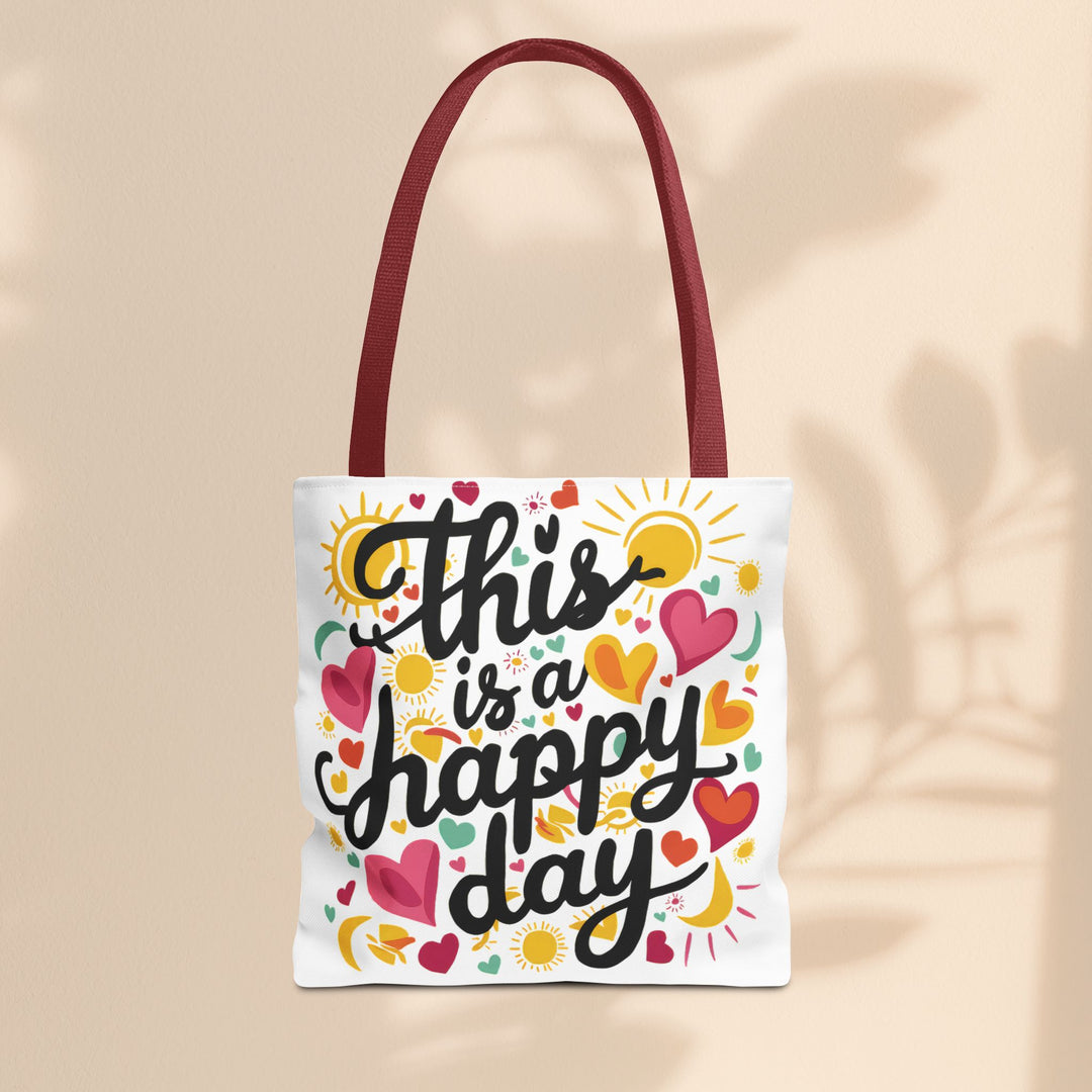 Tote Bag (AOP) - This is a Happy Day