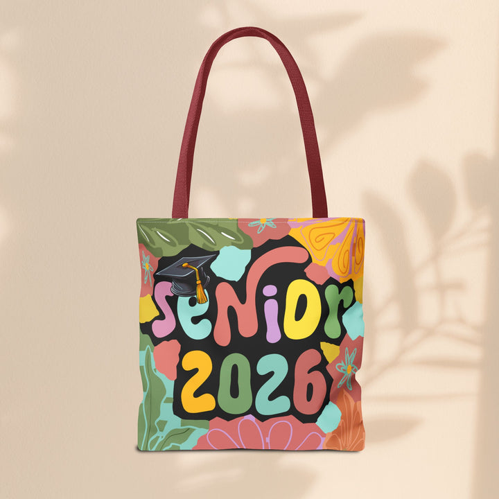 Senior 2026 Tote Bag | Colorful Grad Gift