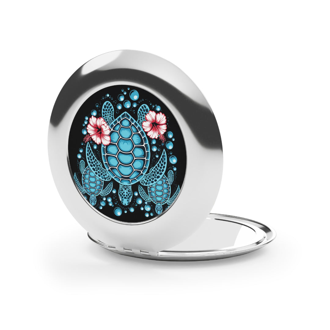 Sea Turtle Compact Travel Mirror