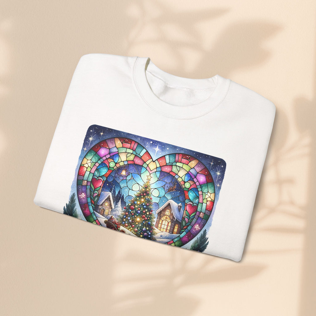 Christmas Tree Heart Sweatshirt