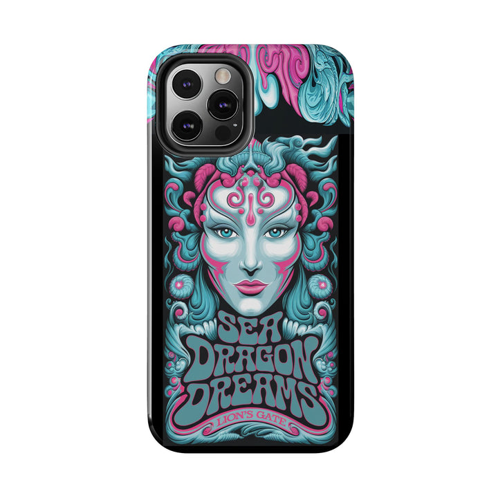 Tough Phone Cases - Sea Dragon Dreams Psychedelic