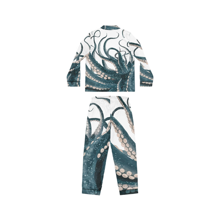 Women's Satin Pajamas (AOP) - Octopus Tentacles