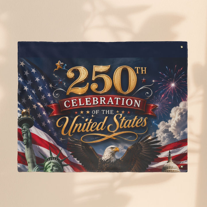250th United States Celebration Flag — Double-Sided Patriotic Flag