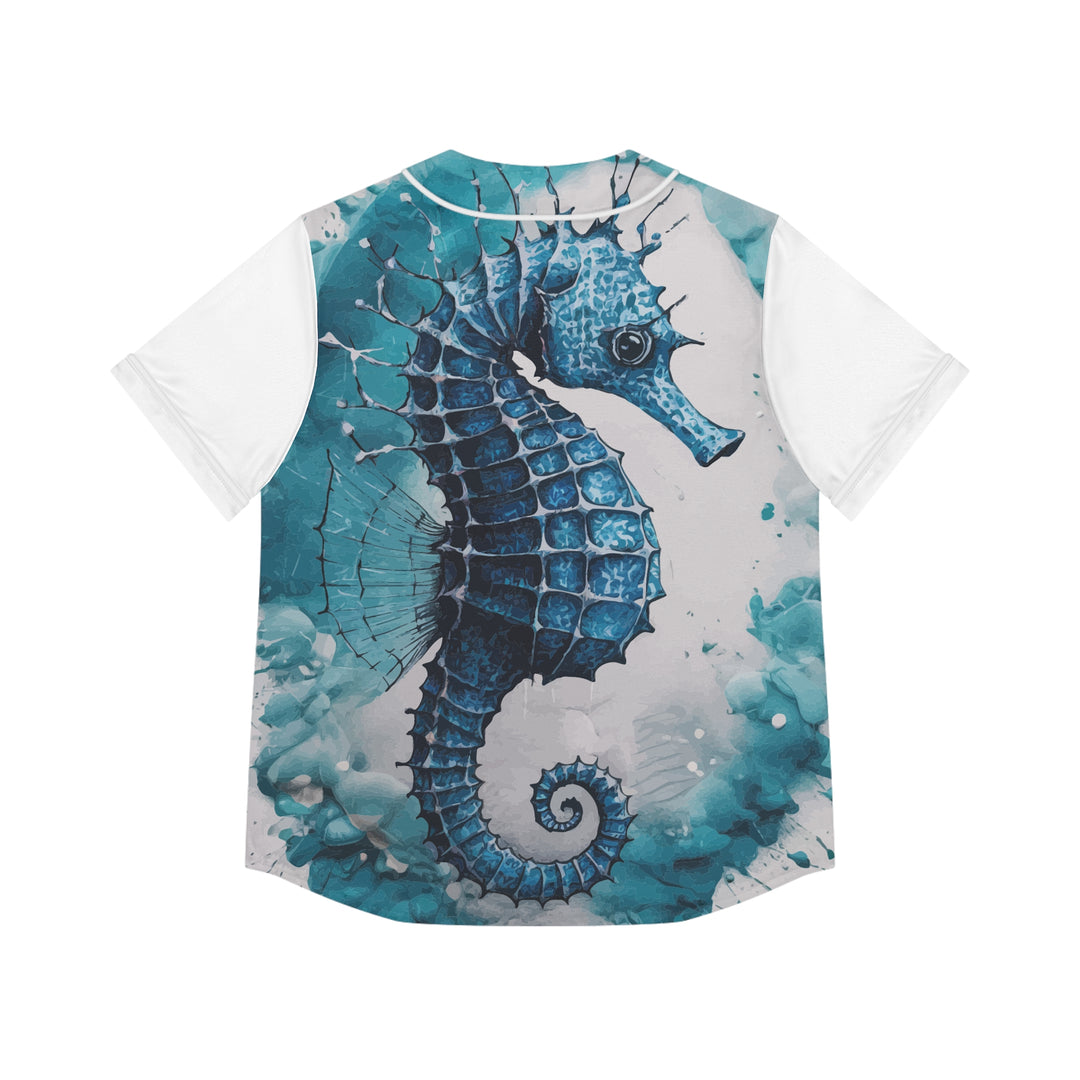 Sea Horse Women's Baseball Jersey