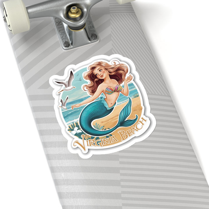 Kiss-Cut Stickers - Virginia Beach Mermaid