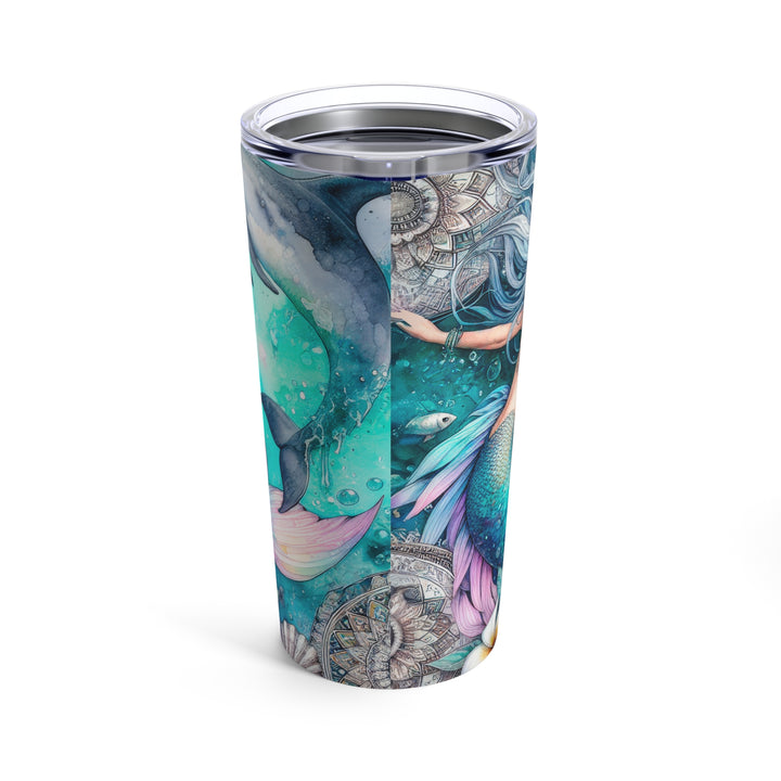 Tumbler 20oz - Mer Flowers