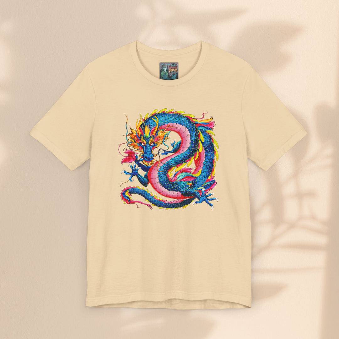 Unisex Jersey Short Sleeve Tee - Groovy Dragon