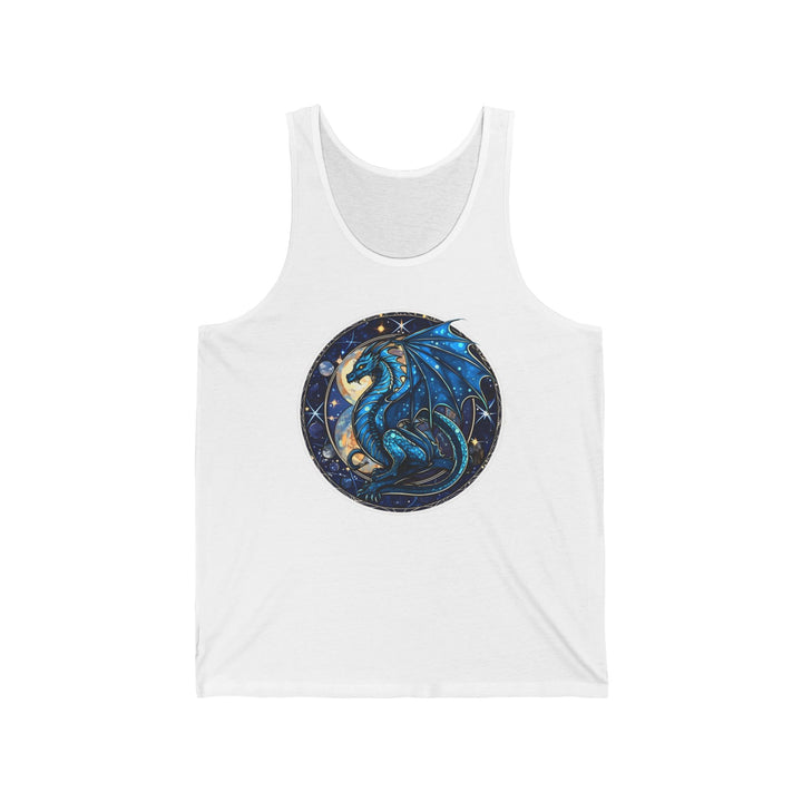 Unisex Jersey Tank - Blue Dragon