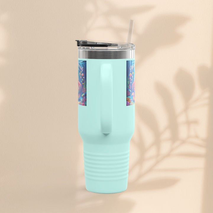 Mother of the Mermaids Insulated Travel Mug, 40oz | Perfect for Road Trips, Summer Days