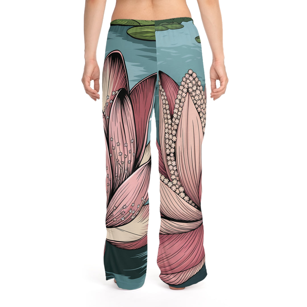 Women's Pajama Pants - Lotus Blossom