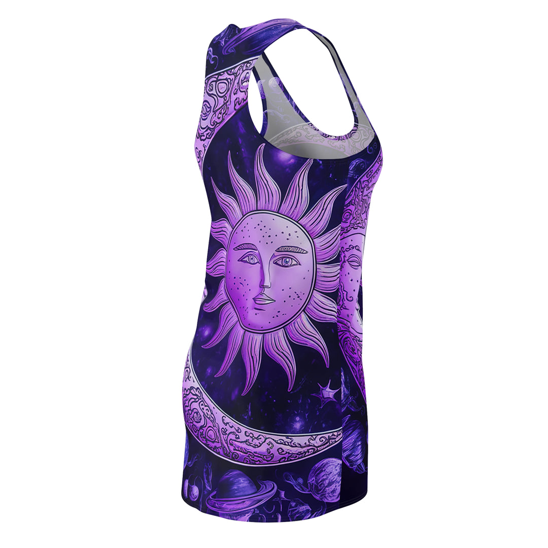 Women's Cut & Sew Racerback Dress  - Purple Moon