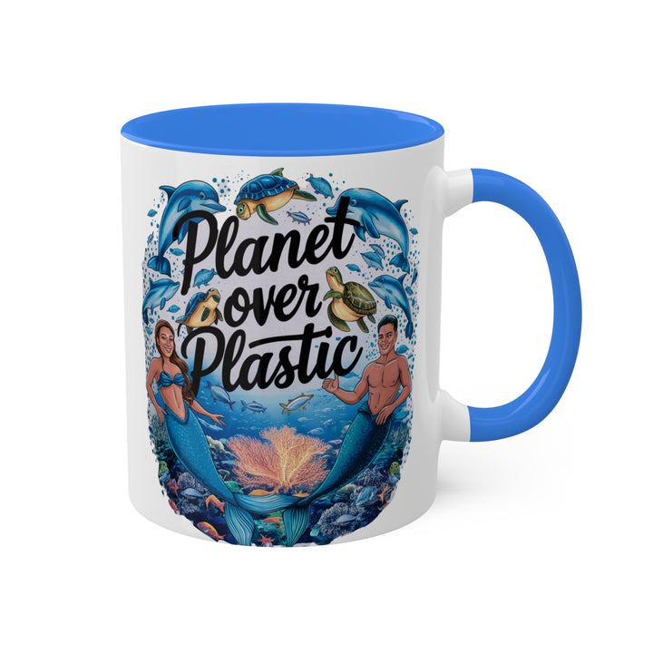 Colorful Mugs, 11oz - Planet Over Plastic