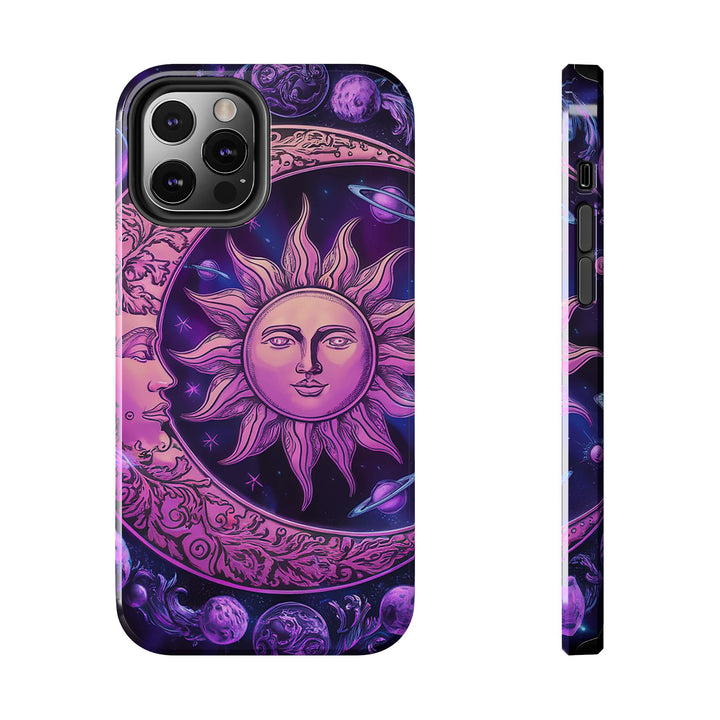 Tough Phone Cases - Purple Moon