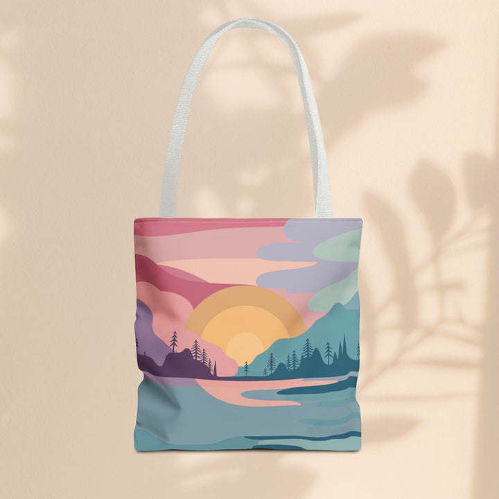 Tote Bag - Pastel Scene