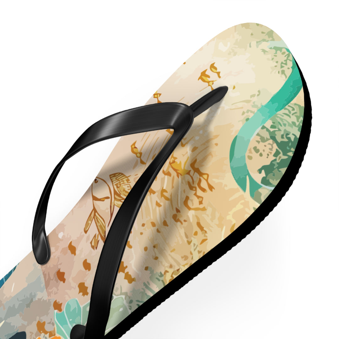 Flip Flops - Marine Mosaic