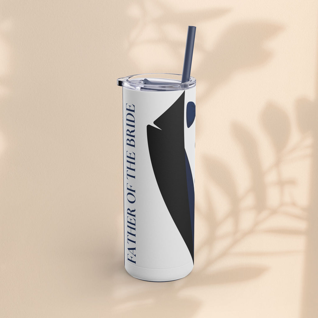 Father of the Bride Tumbler – Elegant Drinkware, Wedding Day Gift & Keepsake for Dads