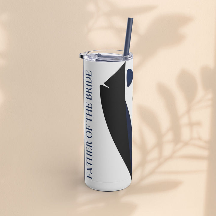 Father of the Bride Tumbler – Elegant Drinkware, Wedding Day Gift & Keepsake for Dads