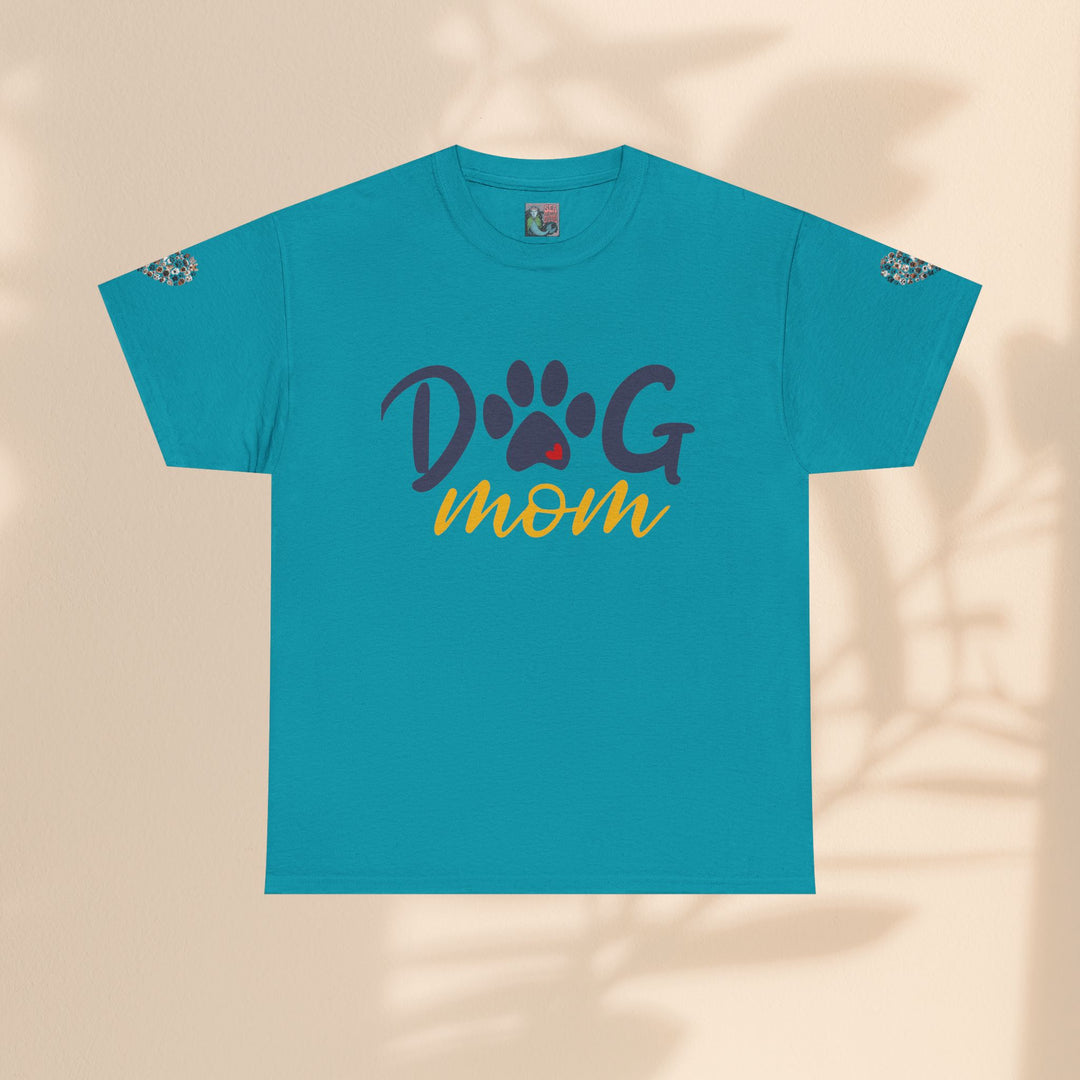 Dog Mom Unisex Heavy Cotton Tee - Cute Pet Lover Shirt for Every Occasion