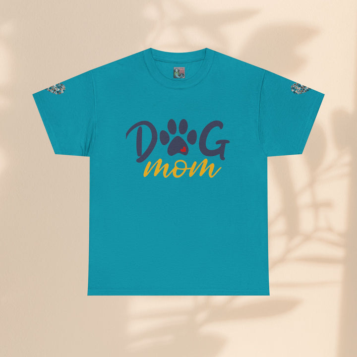 Dog Mom Unisex Heavy Cotton Tee - Cute Pet Lover Shirt for Every Occasion