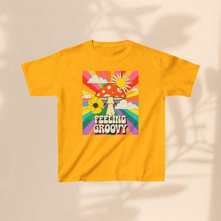 Kids Heavy Cotton™ Tee - Feeling Groovy