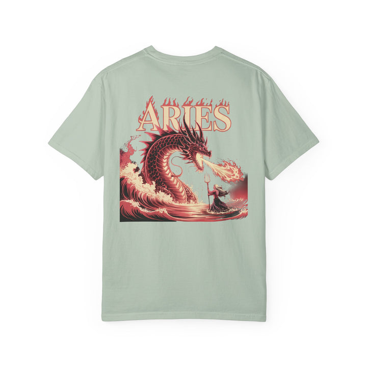 Aries Graphic T-Shirt: Unisex Astrology Tee, Zodiac Shirt for Birthdays & Everyday Wear, Perfect Gift for Aries Friends