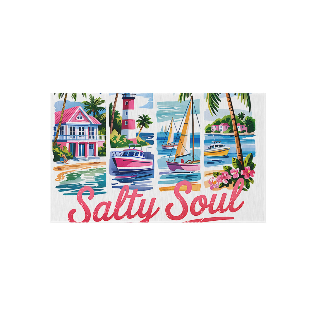 Pensacola Florida Outdoor Rug, Coastal Home Accessory